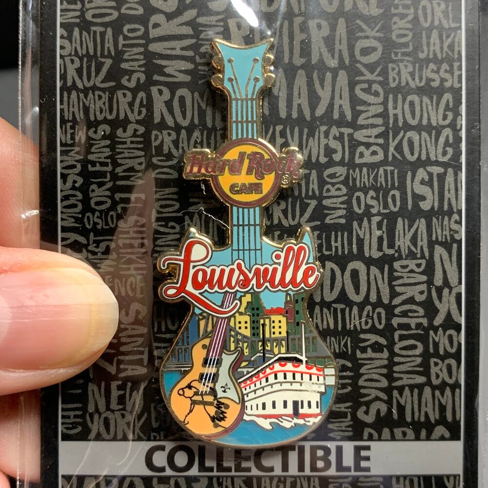 Hard Rock Cafe LOUISVILLE City Tee Pin V17 Collectible NWT